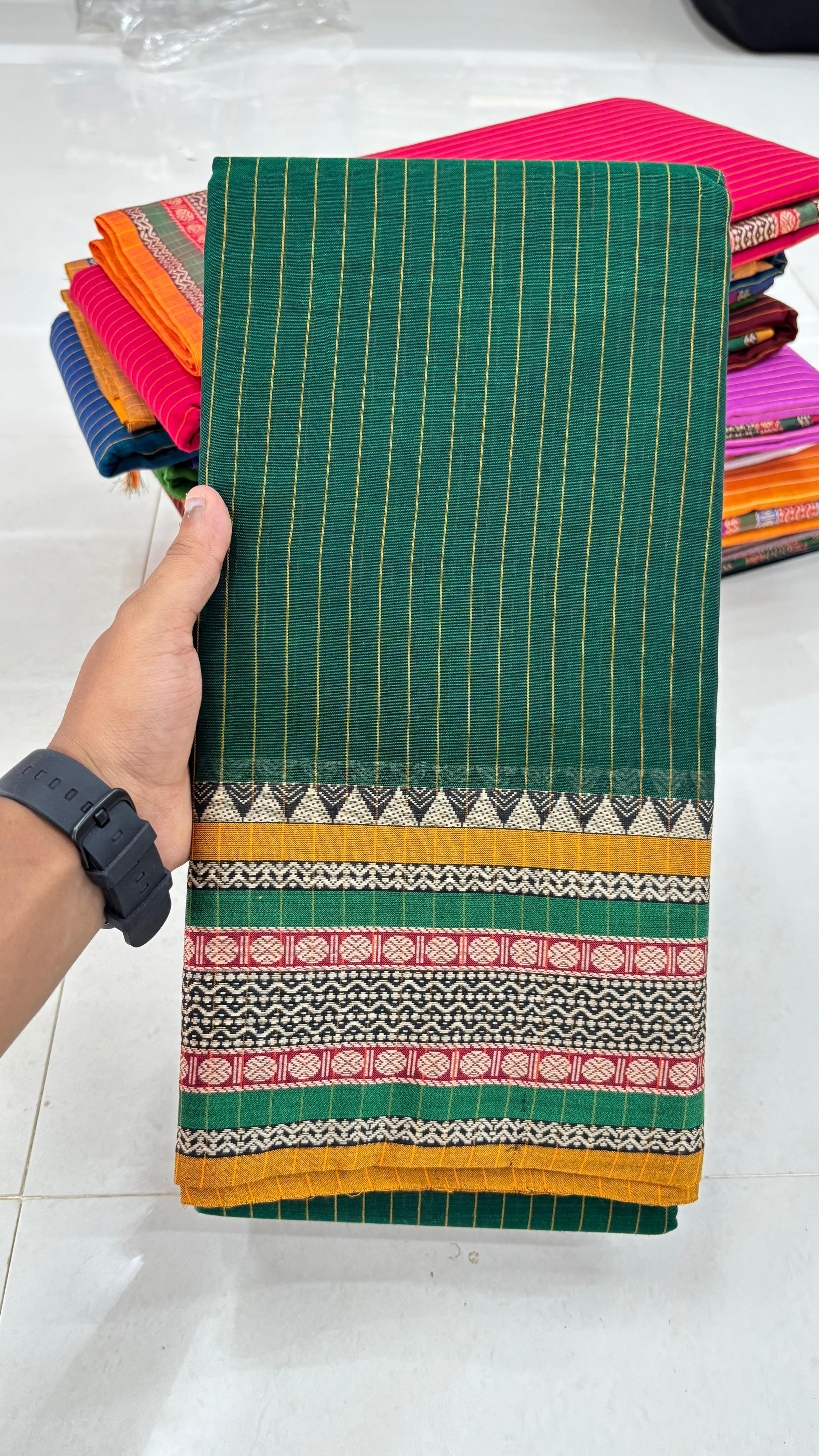 Narayan Peth Pure Cotton Saree